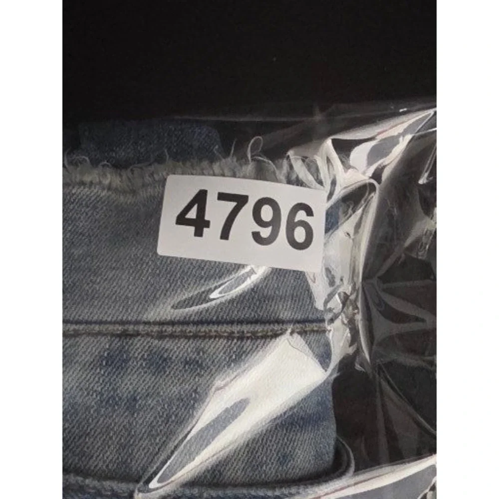 Guess Womens High Rise Paperbag Skinny Jeans Blue Medium Wash Sz 29 Denim Hippie